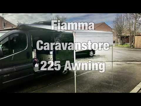 Caravanstore 225 Awning - an Over Edited, Over Dramatic filming of it!
