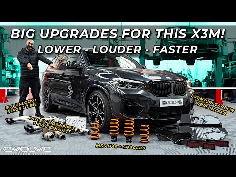 Making this X3M Lower Louder and Faster! Stage 2 Pack, AA Midpipe + Remus Exhaust, MSS HAS, Eventuri