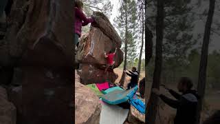 Video thumbnail of Burundanga, 7a+. Albarracín