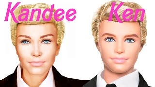 Ken (Barbie) Doll MakeUp Transformation
