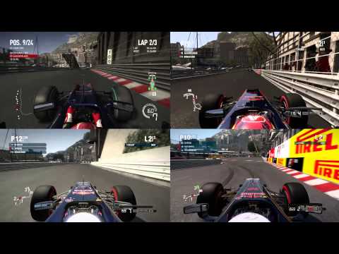 MONACO! - F1 2010 vs F1 2011 vs F1 2012 vs F1 2013! [HD]