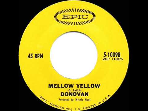 1966 HITS ARCHIVE: Mellow Yellow - Donovan (a #1 record--mono)