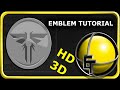Black Ops 2 The Last Of Us Firefly Logo Pendant 3D Emblem Tutorial