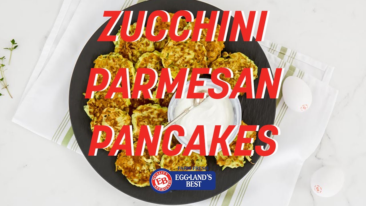 Zucchini Parmesan Pancakes