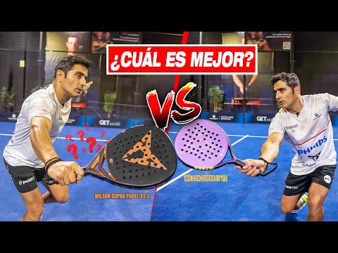 BATALLA DE PALAS CUPRA: WILSON BELA PRO V2 Vs REBEL RACKET LT | Mejora tu Padel