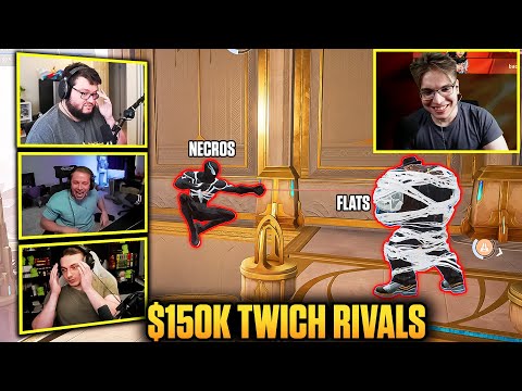 Necros vs Jay3, FLATS & BOGUR – $150K Twitch Rivals Marvel Tournament!