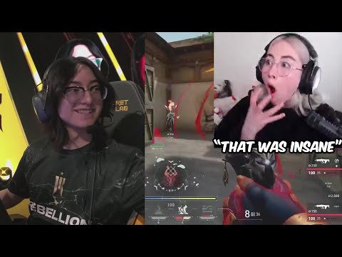 Kyedae SHOCKED from SR florescent Insane Shots & meL Trash Talking In VCT Game Changers