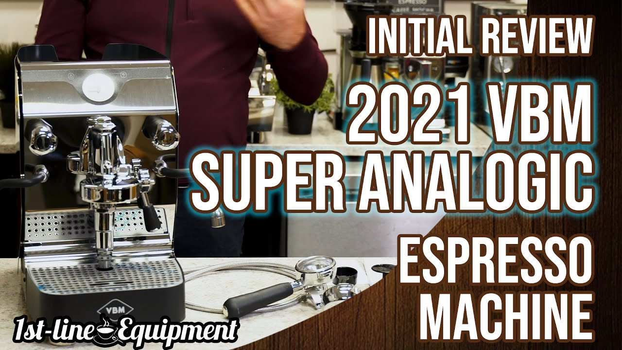 Initial Review: VBM Domobar Super Analogic HX Espresso Machine