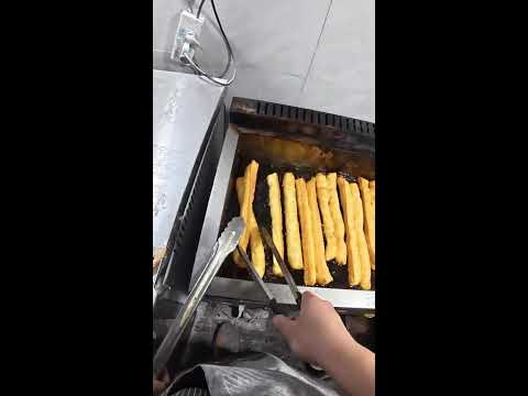 Chinese Street Food Livestream | POV Youtiao Technique with Real Market Sounds