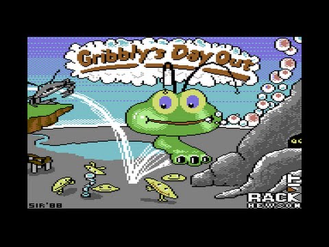 Gribbly's Day Out Review for the Commodore 64 by John Gage