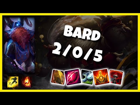 EU Challenger Bard SUPPORT (2/0/5) vs LULU Gameplay Replay - Patch 10.20