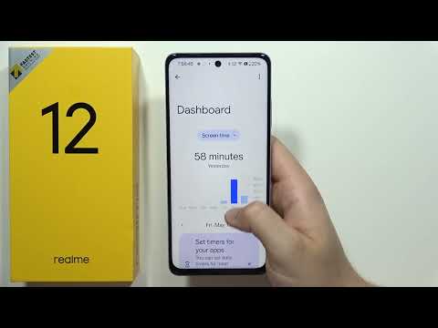 Realme 12 5G: Check Total Screen Time - Find Daily Phone Usage