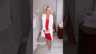 ?Holiday Outfits 2023 | The Making of a Holiday Outfit | #shorts #shortsvideo