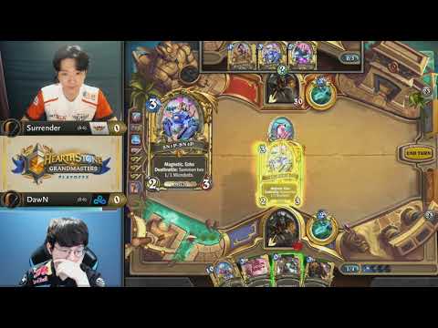 Surrender vs DawN - Group 2 Initial - Hearthstone Grandmasters Asia-Pacific S2 2019 Playoffs