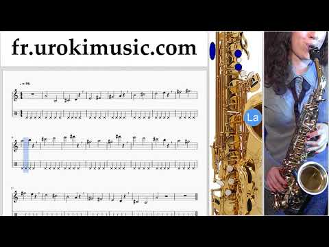 Comment Jouer du Saxophone Alto Luis Fonsi, Demi Lovato - Échame La Culpa Tab Tablature Partie#1