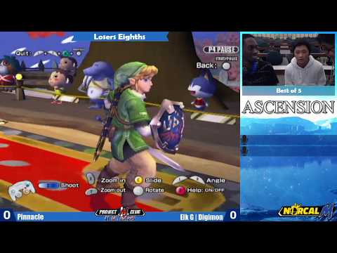 "Ascension 11/30/19" - Elk G | Digimon (Sheik/Fox) v. Pinnacle (Link) - Losers Eighths