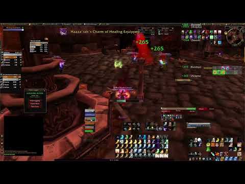 Wow Classic Anniversary Atiesh Fight December 2025 - Priest POV