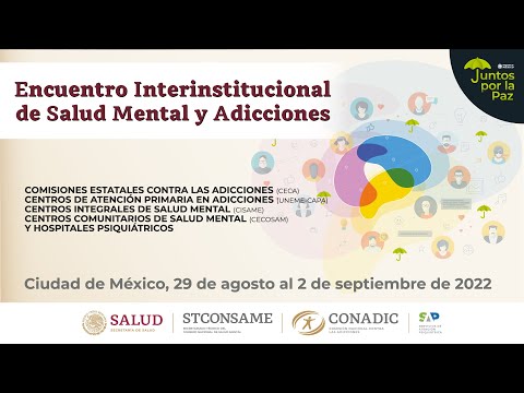 Día 4 de 5 - Encuentro Interinstitucional de Salud Mental y Adicciones ...