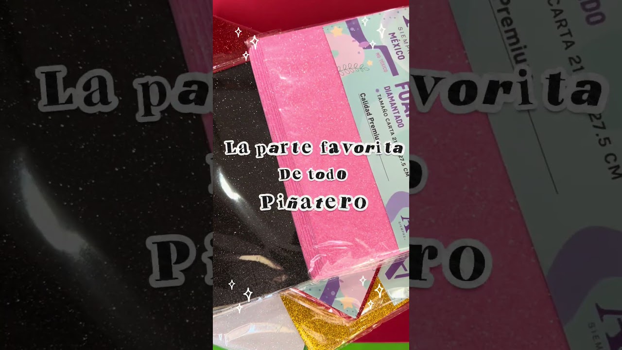 La parte favorita de un piñatero siempre será surtirse de material 👀✨