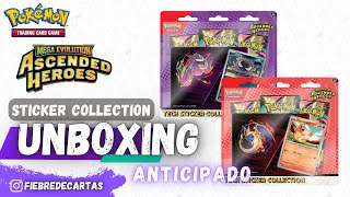 Apertura Anticipada Ascended Heroes Sticker Collection
