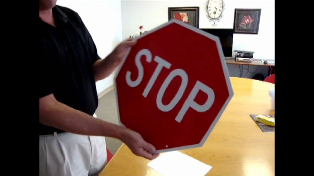 Sign Maintenance Decals