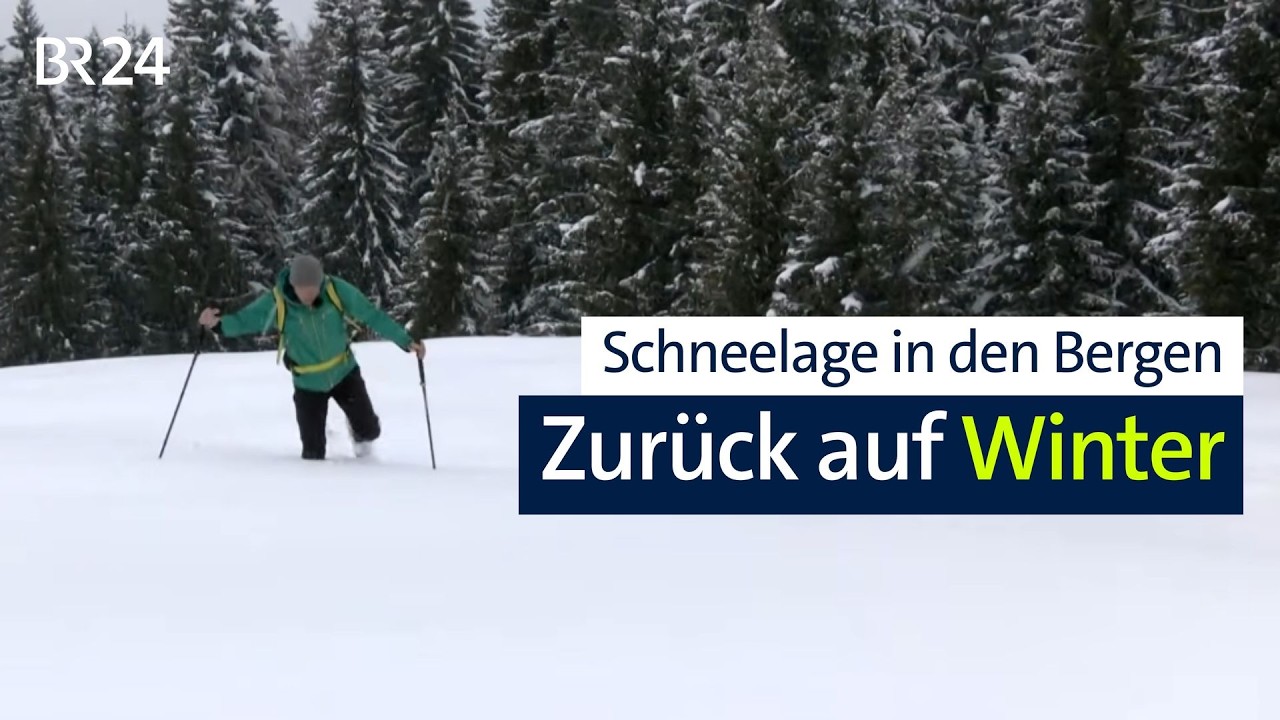 Schneesituation in den Bergen: Bergtour zu Ostern? | Abendschau | BR24