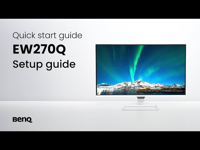 Monitor BenQ EW270Q 27" QHD 200Hz IPS HDR Lautsprecher USB-C video