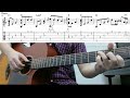 One Call Away Charlie Puth Easy Fingerstyle Guitar Playthrough Tutorial Lesson With Tab
