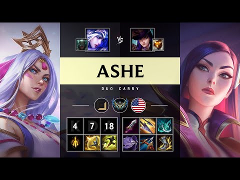 Ashe ADC vs Caitlyn - NA Challenger Patch 25.12