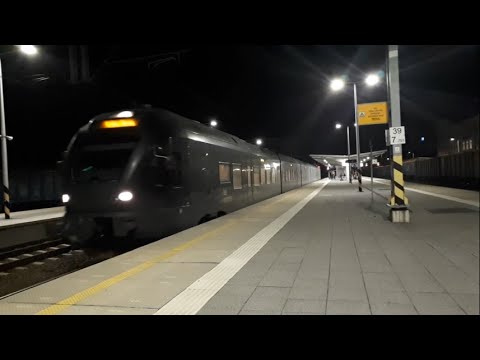 Pociąg "Leo Express" (Praga - Kraków) w Rybniku