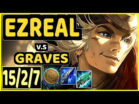 MATSU (EZREAL) vs GRAVES - 15/2/7 KDA BOTTOM ADC CHALLENGER GAMEPLAY - BR