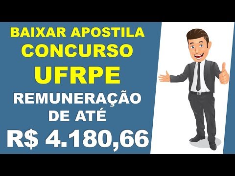 BAIXAR APOSTILA Concurso UFRPE