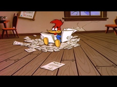 Pica-Pau - Contas, contas, contas! Ú, eu queria ser rico!