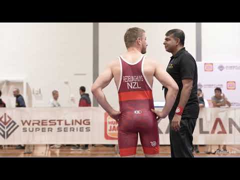 TONIE REDELINGHUYS vs DAVID BROOKSBANK - 22 May 2022, Wrestling Super Series Freestyle