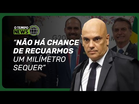 “Não há chance de recuar um milímetro”, diz Moraes ao Washington Post