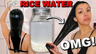 RICE WATER FOR EXTREME HAIR GROWTH  How To Make Ri