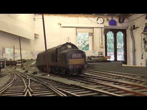 Windsor Park Garden Railway 29 dcc diesel sound test 06/09/17