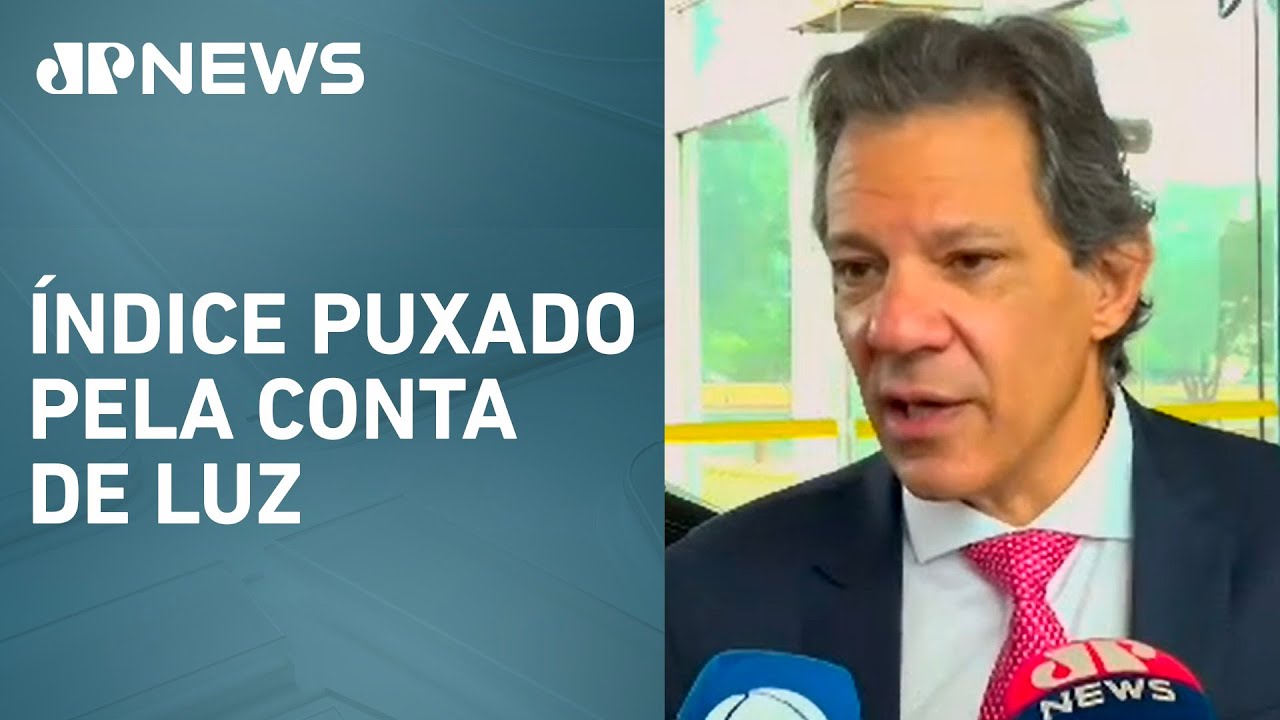 Fernando Haddad sobre IPCA: “Alta da inflação em setembro é temporária”