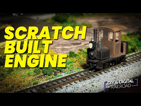 My FIRST Try at Scratch Building a Model Train Engine