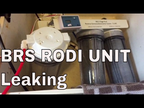 BRS RODI unit leaking