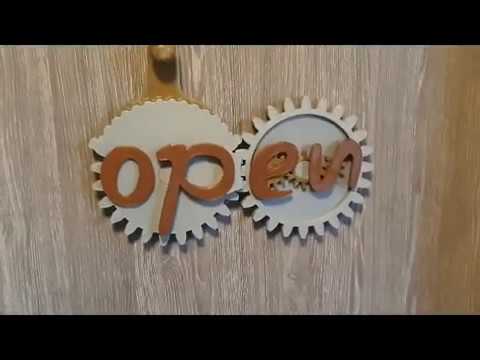 Open / Closed sign geared - REMIX by Dude2475 - Thingiverse