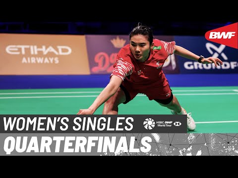 VICTOR Denmark Open 2025 | Mia Blichfeldt (DEN) vs. Han Yue (CHN) [3] | QF