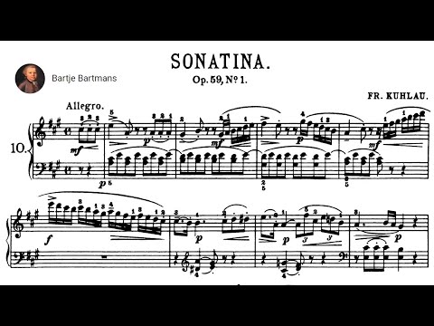 Friedrich Kuhlau - 3 Sonatines, Op. 59 (1824)