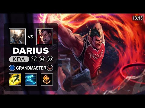 Darius vs Pantheon Top - EUNE Grandmaster - Patch 13.13 Season 13