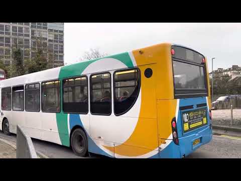 STAGECOACH BUS ROUTE 101 DEPARTING HASTINGS BUS STATION