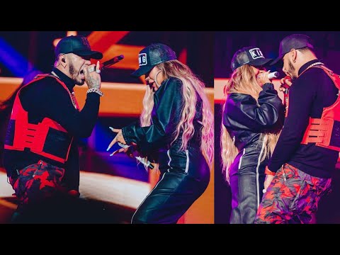 Anuel AA & Karol G - Último Concierto JUNTOS antes Cuarentena | CALIBASH 2020.