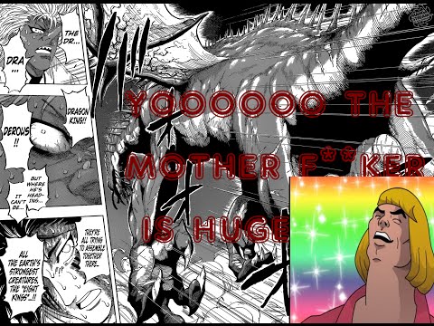 Toriko Chapter 373 Live reaction/Review: DRAGON KING IS HUGE LIKE WHOA MAD SWEATY