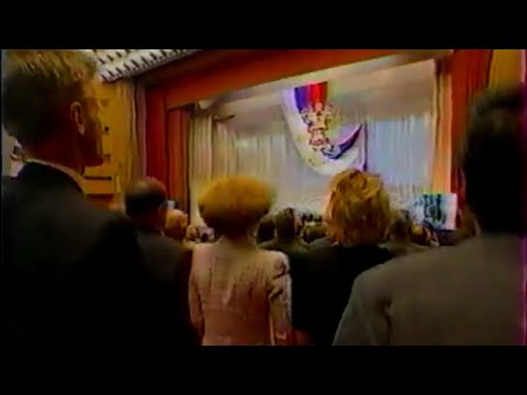 25 Years Since the Second Inauguration of Boris Yeltsin on 9 August 1996 With Songs & Russian Anthem