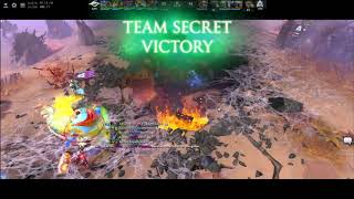 What a game ! ..... A really EZ game for Secret. TI9 MAIN STAGE GAMES