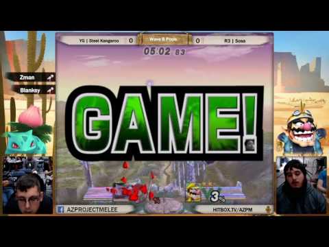 Salty Juans 3: R3|Sosa (Wario) vs YG|Steel Kangaroo (Ivysaur) Wave B Pools